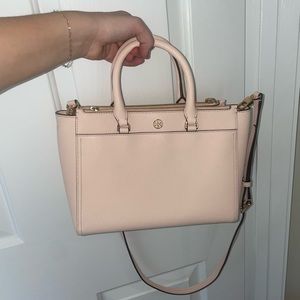 Light Pink Tory Burch Purse